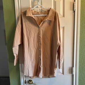 Free People Movement cotton blouse